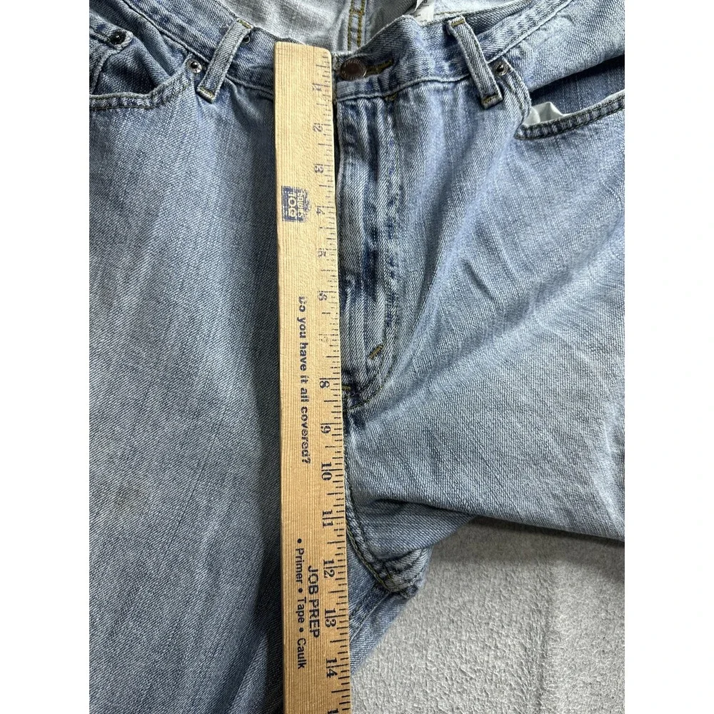 Vintage Levi's Signature Jeans Mens 40x30 (38x29) Light Wash Relaxed Fit Denim